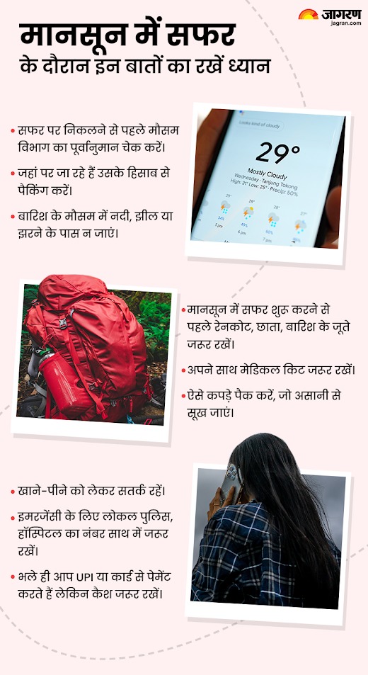 Safe Travel Tips For Monsoon